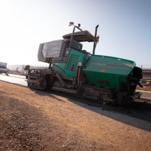 viarkop výstavba priemyselného objektu pozemné práce výstavba ciest asfaltovanie