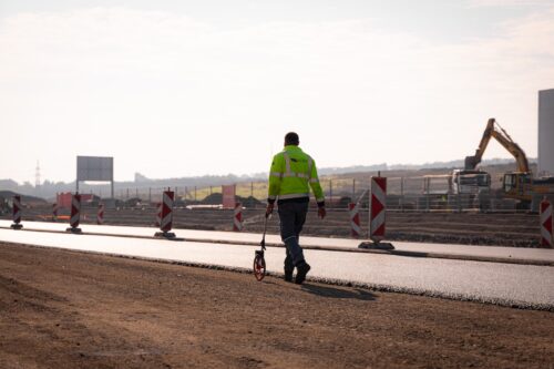viarkop výstavba priemyselného objektu pozemné práce